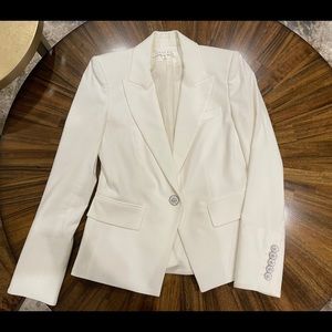 Veronica Beard white blazer size 4 never wear